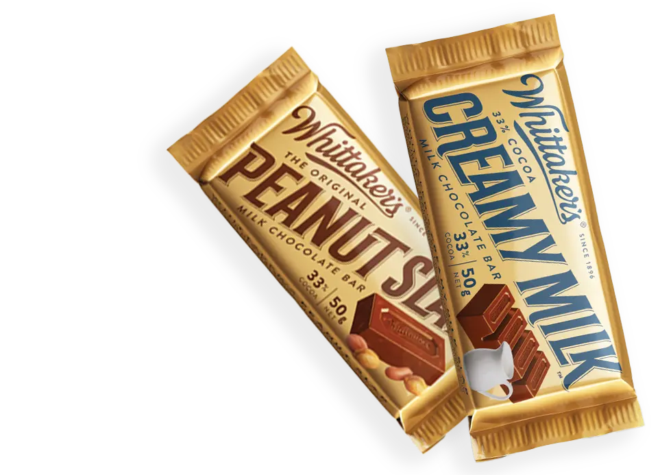 2 chocolate slabs peanutslab